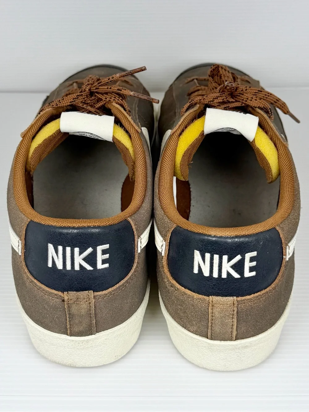 Nike Blazer Low ‘77 Premium Certified Fresh Pecan Brown Suede Sneakers Men’s 14